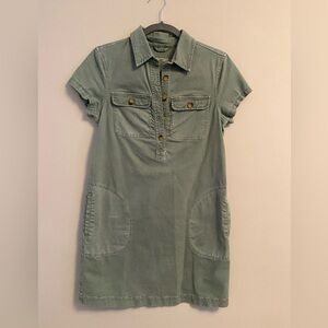 Vineyard Vines - Stretch Shift Dress - Army Green - Size 0